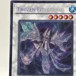 Yugioh Frozen Fitzgerald DPCT-EN005 Secret Rare Limited Edition NM - Image 2