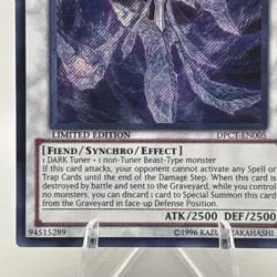 Yugioh Frozen Fitzgerald DPCT-EN005 Secret Rare Limited Edition NM - Image 4