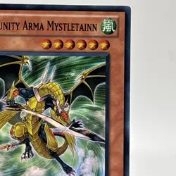 Yugioh Dragunity Arma Mystletainn SDDL-EN002 Super Rare 1st Ed LP - Image 3