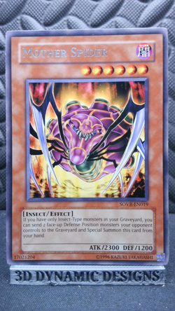 | Yugioh Mother Spider SOVR-EN019 RARE Stardust Overdrive NM/VLP 🔥 | - Image 1
