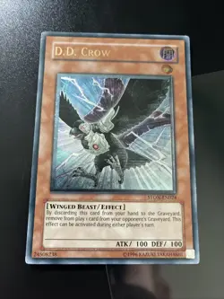 D.D. Crow - STON-EN024 - Ultimate Rare - Unlimited MP-LP Yugioh English - Image 1