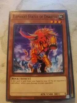 Yugioh! Elephant Statue of Disaster - OP20-EN013 - Common - Unlimited Edition Ne - Image 1