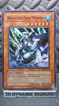 | Yugioh Mobius the Frost Monarch SOD-EN022 Super Rare Soul Of Duelist PL | - Image 1