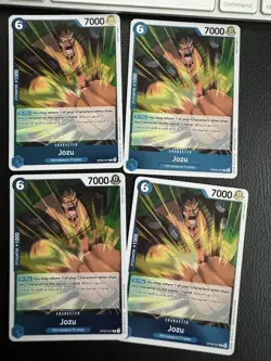 4x OP08-047 Jozu R Playset - One Piece Card Game - Two Legends English M/NM - Image 1