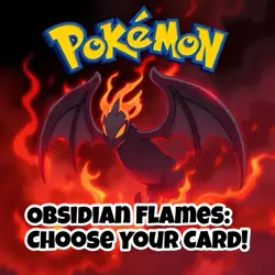 Pokemon Obsidian Flames: Choose Your Card!- Buy 1 Get 1 Free! - Image 1