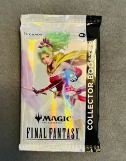 Magic The Gathering: Final Fantasy Collector Booster Pack (15 Cards) - Image 1