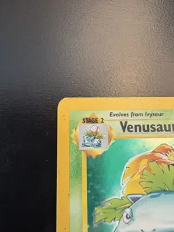 Venusaur Original Base Game Pokemon Card No.003 Holo 15/102 Rare - Ungraded - Image 3