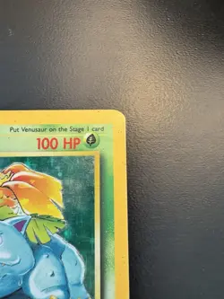 Venusaur Original Base Game Pokemon Card No.003 Holo 15/102 Rare - Ungraded - Image 4