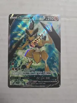 Pokemon TCG SWSH: Sword & Shield Promo Cards #SWSH248 Kleavor V (Full Art) - Image 1