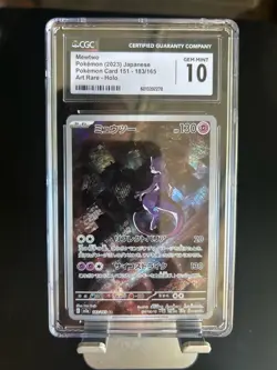 RARE! Pokemon SLABS Lot x9 Cards Japanese-CGC 10's/9's (Mewtwo, Snorlax & more) - Image 4