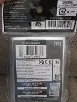 One Piece Official Card/Deck Game 70 Sleeves - Tony Chopper - Image 4