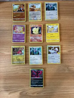 Pokemon Card Collection Lot 200+ Cards Various Years Ninetales Pikachu Mew Holos - Image 1