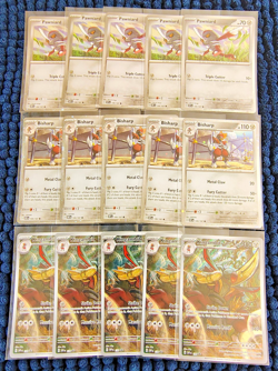Lot of 15 - Pokemon TCG - Shrouded Fable Promo Kingambit Evo Holo Cards - NM/MT - Image 1