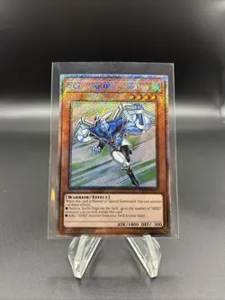 Yugioh Elemental HERO Stratos RA03-EN177 1st Edition Platinum Secret Rare NM - Image 1