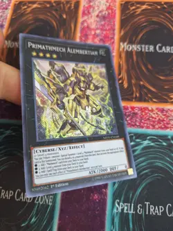 Yu-Gi-Oh! Primathmech Alembertian MYFI-EN040 Secret Rare 1st Edition Near Mint - Image 2
