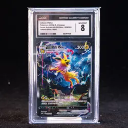 Jolteon VMAX CSHC-009/009 Pokemon Card Chinese CGC 8 #1 - Image 1
