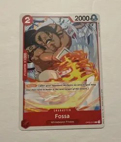 ONE PIECE Card Game OP03-010 C Fossa Whitebeard Pirates PARAMOUNT WAR - Image 1