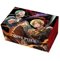 Zoro & Sanji Official Storage Box One Piece Card Game From Japan - Image 1