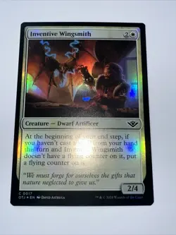 Inventive Wingsmith - Near Mint English MTG Outlaws of Thunder Junction Foil - Image 1