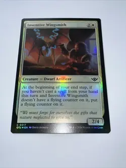 Inventive Wingsmith - Near Mint English MTG Outlaws of Thunder Junction Foil - Image 2