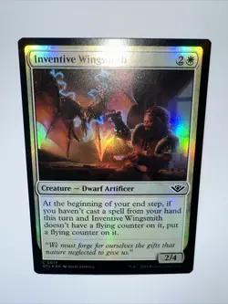 Inventive Wingsmith - Near Mint English MTG Outlaws of Thunder Junction Foil - Image 3