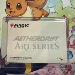 Aetherdrift MTG Full Throttle Art Series Card 23/54 Near Mint English - Image 1