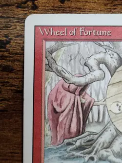 MTG Wheel of Fortune ⭐Revised (3rd) Edition⭐ ⭐LP 10 REAL HQ PICS!⭐ 1994 Magic - Image 3