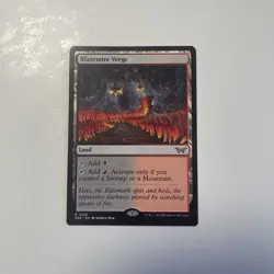 Blazemire Verge Duskmourn: House of Horror Regular MTG Magic Land Card - Image 1