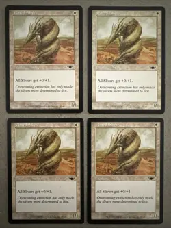 Plated Sliver NM x4 Legions 4x Playset Magic the Gathering MTG - Image 1