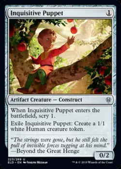 Inquisitive Puppet - Near Mint MTG Throne of Eldraine - Image 1