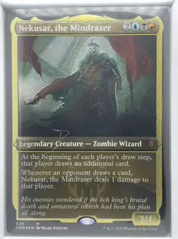 Nekusar, The Mindrazer MTG Commander Legends Mythic LP x1 - Magic Card Foil Etch - Image 1