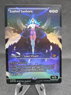 MTG - [FOIL] Exalted Sunborn (Showcase) - Edge Of Eternities - Image 1