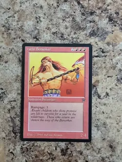 Magic the Gathering ~ MTG ~ 1x Aerathi Berserker ~ LEGENDS ~ M/NM - Image 1