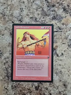 Magic the Gathering ~ MTG ~ 1x Aerathi Berserker ~ LEGENDS ~ M/NM - Image 2