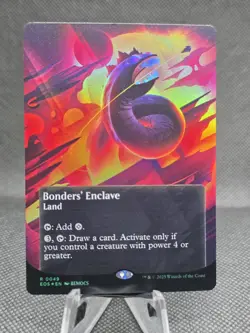 MTG - [FOIL] Bonders' Enclave (Borderless) - Edge Of Eternities - Image 1