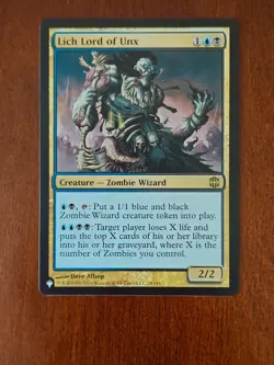 MTG Lich Lord of Unx - The List, NM-Mint, English The List Reprints - Image 1