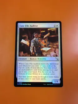 1x Case File Auditor (b) | FOIL | Murders at Karlov Manor | MTG Magic Cards - Image 3