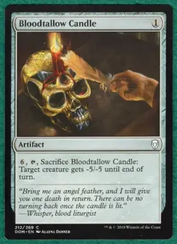 Bloodtallow Candle - Dominaria DOM #212 - Magic: The Gathering MTG Card - Image 1
