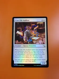 1x Case File Auditor (a) | FOIL | Murders at Karlov Manor | MTG Magic Cards - Image 3