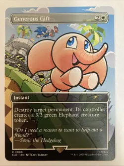 MTG Generous Gift (2088) Secret Lair Drop Regular Rare - Image 1