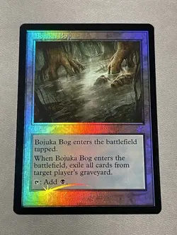 MTG Time Spiral Remastered RETRO FRAME FOIL Bojuka Bog NM - Image 1