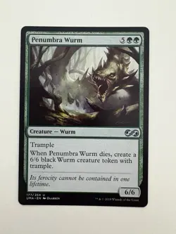 Penumbra Wurm MTG Magic the Gathering Card NM Near Mint UMA - Image 1
