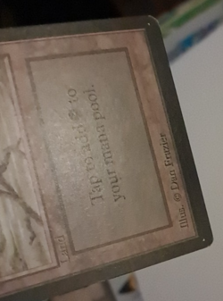 Swamp LP MTG Magic the Gathering Beta Basic Land (B) - Image 4