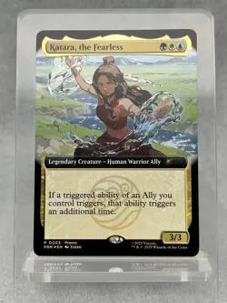 SDCC Avatar Last Airbender/Magic the Gathering - Katara the Fearless - MtG Promo - Image 1