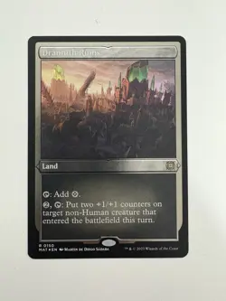 Drannith Ruins Etched Foil MTG Magic the Gathering Card NM Near Mint MAT - Image 1