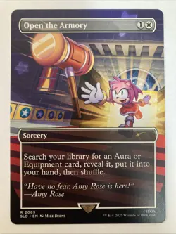 MTG Open the Armory (2089) Secret Lair Drop Regular Rare - Image 1
