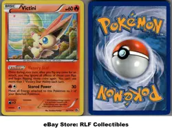 2013 Pokemon, Legendary Treasures, #23/113 Victini, Holo Rare - Image 1
