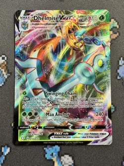 Dhelmise Vmax 010/072 Ultra Rare Full Art - 2021 Pokemon TCG Shining Fates - Image 1