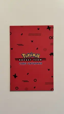 Poncho Pikachu Mega Lucario Sparkles Holo Pokemon Card Database Team Rocket - Image 2