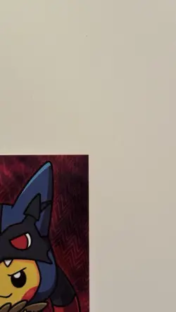 Poncho Pikachu Mega Lucario Sparkles Holo Pokemon Card Database Team Rocket - Image 5